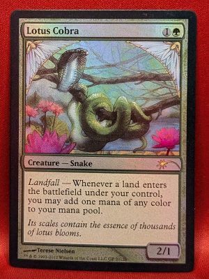 FOIL Lotus Cobra from Grand Prix Promos MTG Proxy