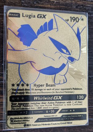 GOLD Mew metal collector's Replica