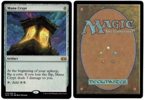 Mana Crypt from Double Masters MTG Proxy