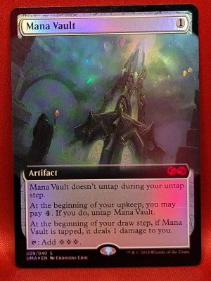 FOIL Mana Vault from Ultimate Masters Box Topper Magic the Gathering Proxy