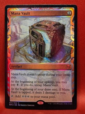 FOIL Mana Vault from Kaladesh Invention Magic the Gathering Proxy