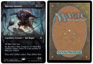 Marrow-Gnawer (Borderless) from Commander: Bloomburrow Proxy