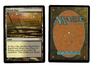 Marsh Flats from Zendikar MTG Proxy