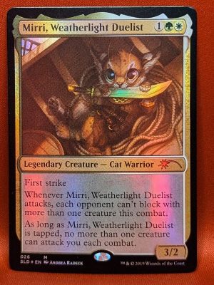 FOIL Mirri, Weatherlight Duelist from Secret Lair Drop MTG Proxy