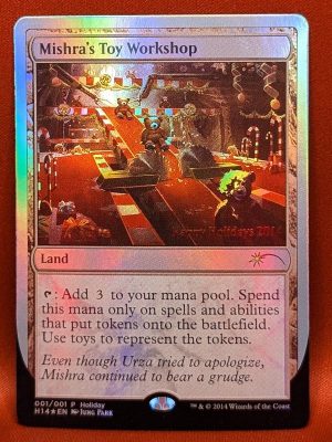 FOIL Mishra’s Toy Workshop from Special Occasion Promo Magic the Gathering Proxy