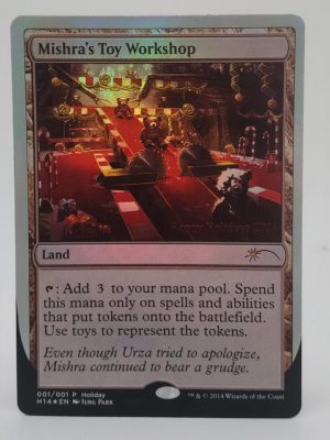 FOIL Mishra’s Toy Workshop from Special Occasion Promo Proxy