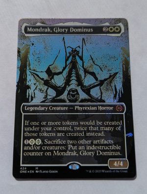 FOIL Mondrak, Glory Dominus (Showcase) from Phyrexia: All Will Be One Proxy