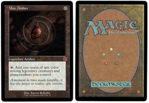 Mox Amber from The Brothers' War: Retro Artifacts Proxy