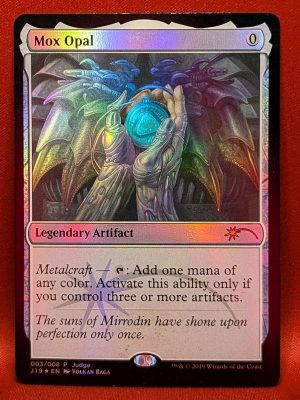 FOIL Mox Opal from Judge Gift Promo 2019 Magic the Gathering Proxy