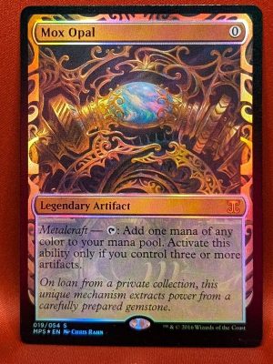 FOIL Mox Opal from Kaladesh Invention Magic the Gathering Proxy