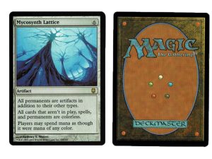 Mycosynth Lattice from Darksteel MTG Proxy