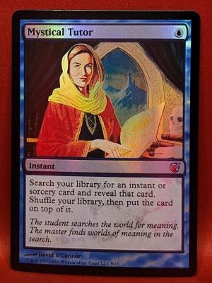 FOIL Mystical Tutor from the Vault: Exile MTG Proxy