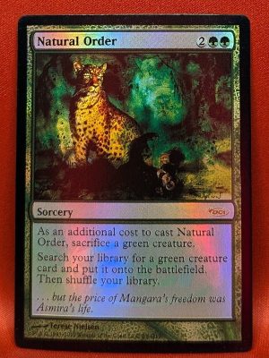 FOIL Natural Order from Judge Promo MTG Proxy