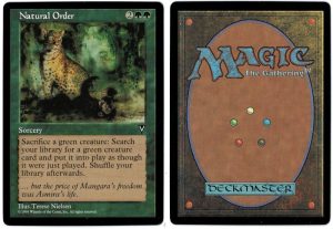 Natural Order from Visions MTG Proxy