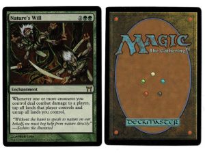 Nature's Will from Champions of Kamigawa MTG Proxy