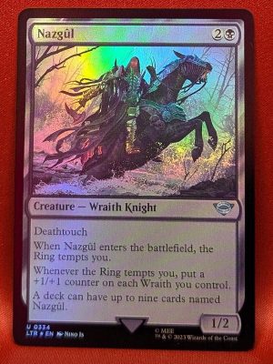 FOIL Nazgul (334) from Universes Beyond: The Lord of the Rings: Tales of Middle-earth