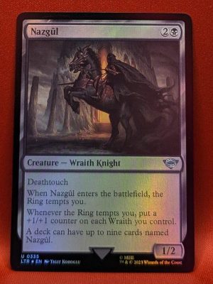 FOIL Nazgul (335) from Universes Beyond: The Lord of the Rings: Tales of Middle-earth