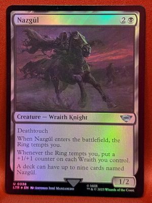 FOIL Nazgul (338) from Universes Beyond: The Lord of the Rings: Tales of Middle-earth