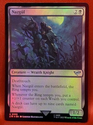 FOIL Nazgul (339) from Universes Beyond: The Lord of the Rings: Tales of Middle-earth