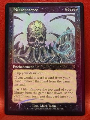 FOIL Necropotence from Deckmasters MTG Proxy