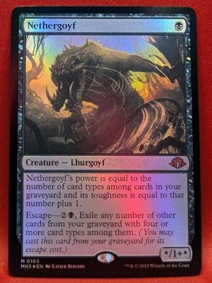 FOIL Nethergoyf from Modern Horizons 3 Magic the Gathering Proxy