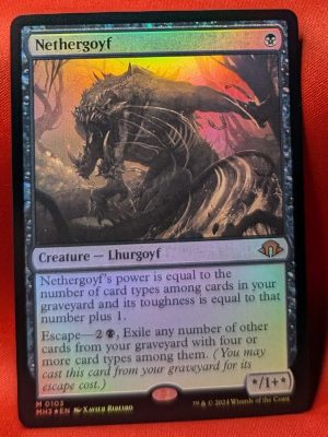 FOIL Nethergoyf from Modern Horizons 3 MTG Proxy