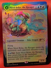 nicol bolas the ravager sld foil