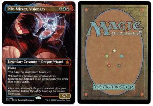 Niv-Mizzet, Visionary (Borderless) from Foundations Magic the Gathering Proxy