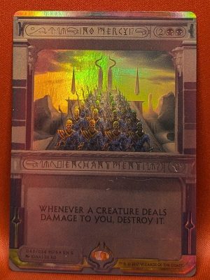 FOIL No Mercy from Amonkhet Invocations MTG Proxy