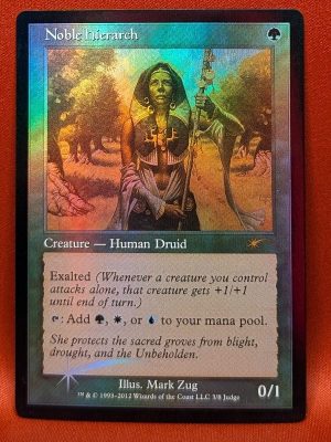 FOIL Noble Hierarch from Judge Promo MTG Proxy