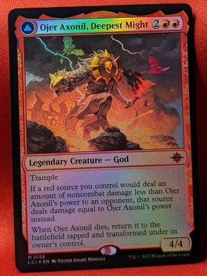 FOIL Ojer Axonil, Deepest Might from The Lost Caverns of Ixalan MTG Proxy