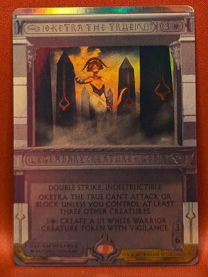 FOIL Oketra the True from Amonkhet Invocations MTG Proxy