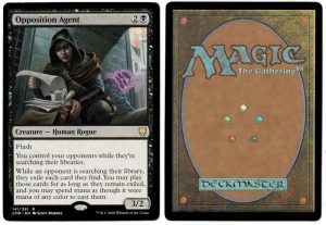 Opposition Agent from Commander Legends Magic the Gathering Proxy