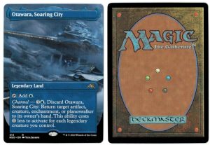 Otawara, Soaring City (Borderless) from Kamigawa: Neon Dynasty Proxy