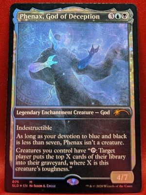 FOIL Phenax, God of Deception from Secret Lair Drop Series Magic the Gathering Proxy