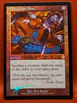 FOIL Phyrexian Altar from Invasion MTG Proxy