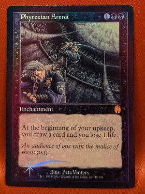 FOIL Phyrexian Arena from Apocalypse MTG Proxy