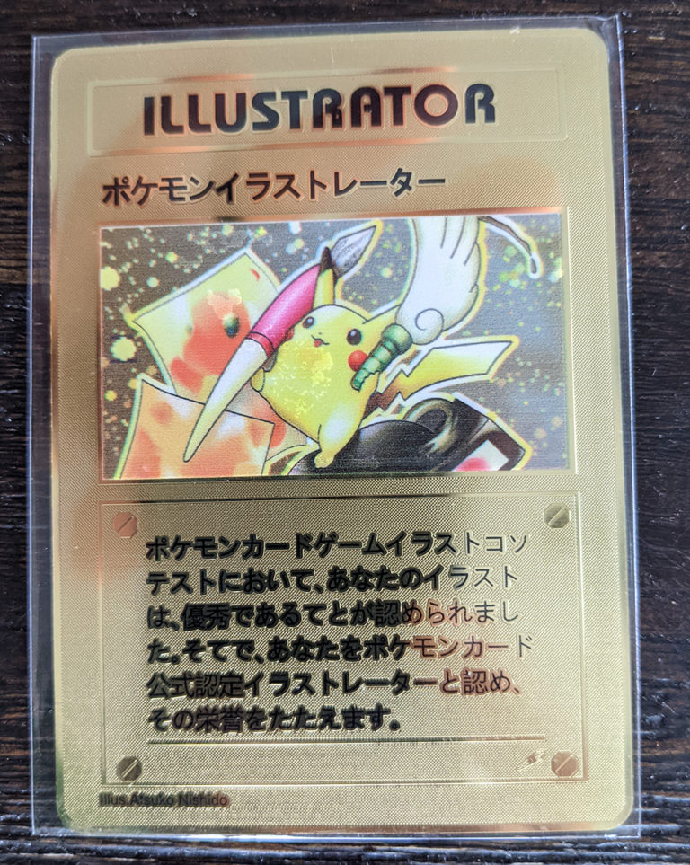 gold pikachu card celebrations