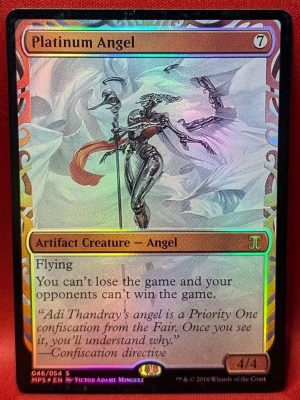 FOIL Platinum Angel from Masterpiece Series: Kaladesh Inventions Proxy