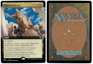 Plaza of Heroes (Extended Art) from Dominaria United Proxy