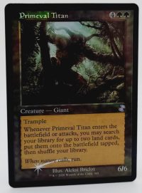 primeval titan foil