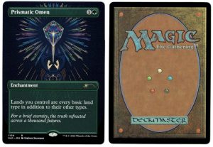 Prismatic Omen from Secret Lair Drop MTG Proxy Card Proxy