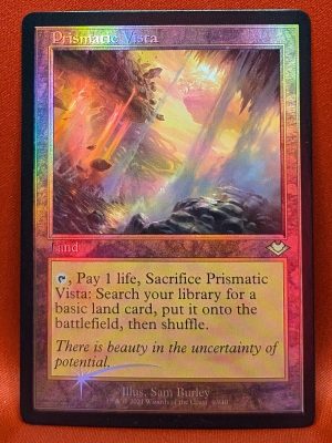 FOIL Prismatic Vista (Retro Frame) from Modern Horizons MTG Proxy