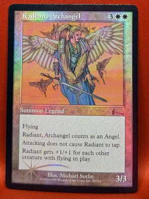 FOIL Radiant, Archangel from Urza’s Legacy MTG Proxy