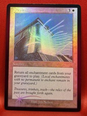 FOIL Replenish from Urza's Destiny MTG Proxy