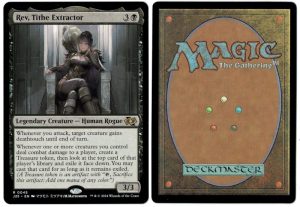 Rev, Tithe Extractor (Anime) from Foundations Jumpstart Magic the Gathering Proxy