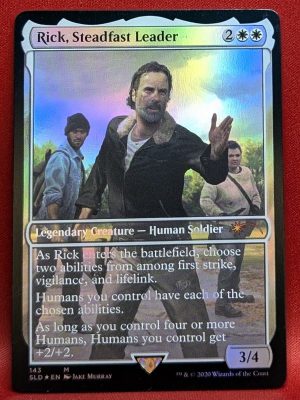 FOIL Rick, Steadfast Leader from Secret Lair Drop Series Magic the Gathering Proxy