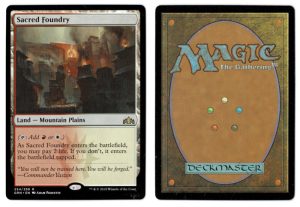 Sacred Foundry from Guilds of Ravnica Proxy