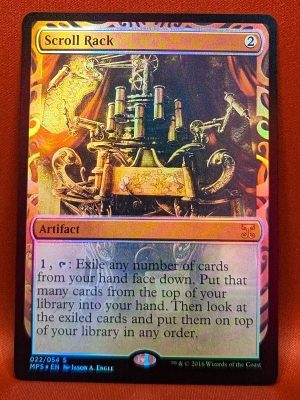 FOIL Scroll Rack from Kaladesh Inventions MTG Proxy