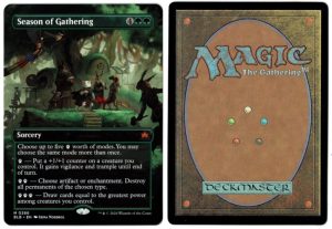 Season of Gathering (Borderless) from Bloomburrow Proxy